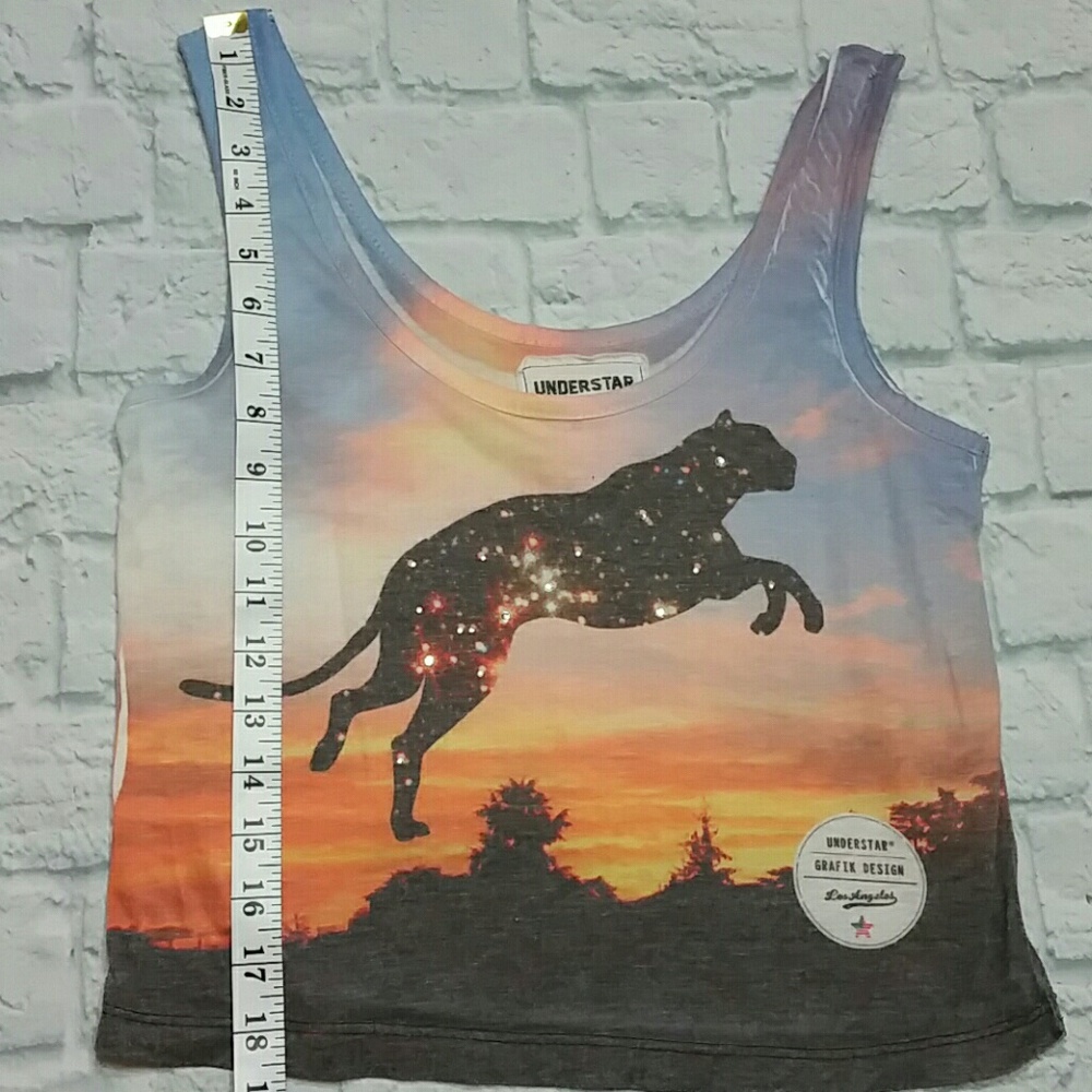Muscle Tank Cropped Tee - Picture 2 of 2
